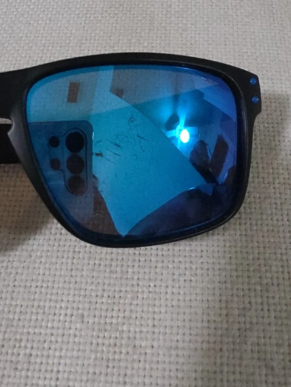 Blue Mirrored Lens Sunglasses Unbranded Polarized Style